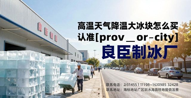 高温天气降温大冰块怎么买 认准衡水良臣制冰厂