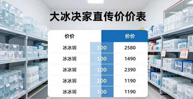 大冰块批发厂家怎么选？衡水直供渠道靠谱吗