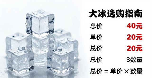 大冰块价格到底怎么算？衡水冰块选购指南
